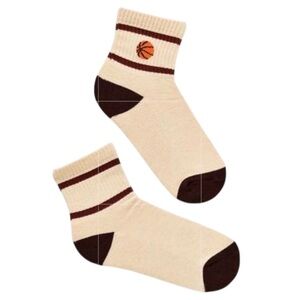 Anthropologie Daily Practice Basketball Sporty Icon Socks